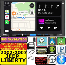 02-07 LIBERTY NAVIGATION APPLE CARPLAY ANDROID AUTO BLUETOOTH CAR RADIO STEREO