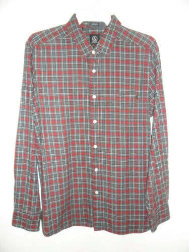 Volcom Long Sleeve Classic Fit Dress Shirts for Men