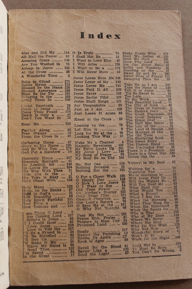 Favorite Revival Songs StampsBaxter Music Vintage eBay