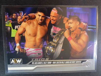 The Acclaimed & Billy Gunn - 2024 Upper Deck AEW Wrestling ''Trios'' Card #79