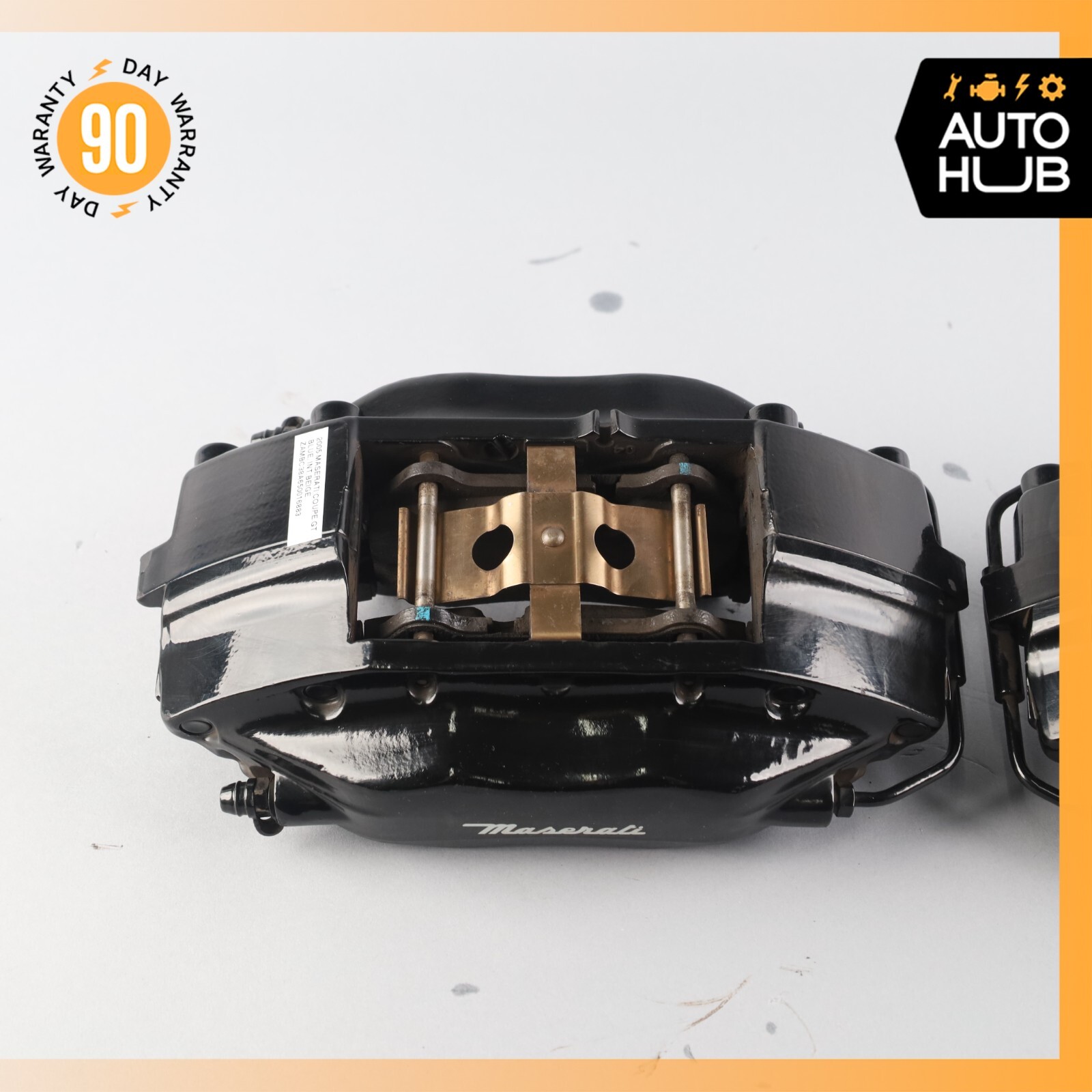 02-07 Maserati M138 Coupe 4200 Front Left & Right Brake Caliper Calipers Set OEM
