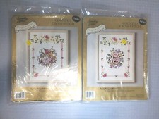 something special cross stitch 9x12 kits 50701  50702 Spring Peony Bouquet NIP