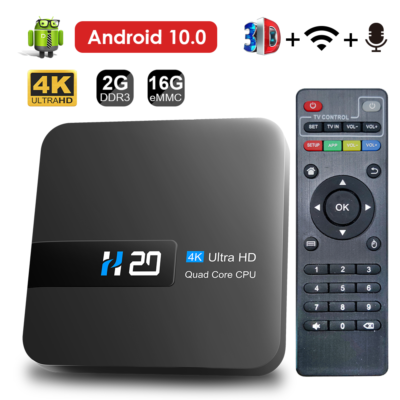 Smart Android TV Box 2GB 16GB 4K HD H.265 Media Player TV Box