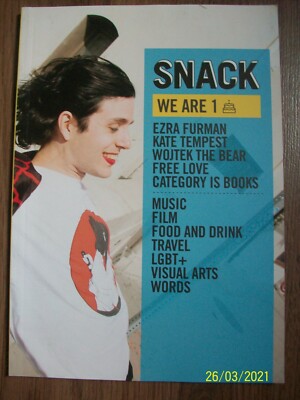 Snack Issue 11 We Are 1 November 2019 Ezra Furman Front Cover Kate Temptest '19