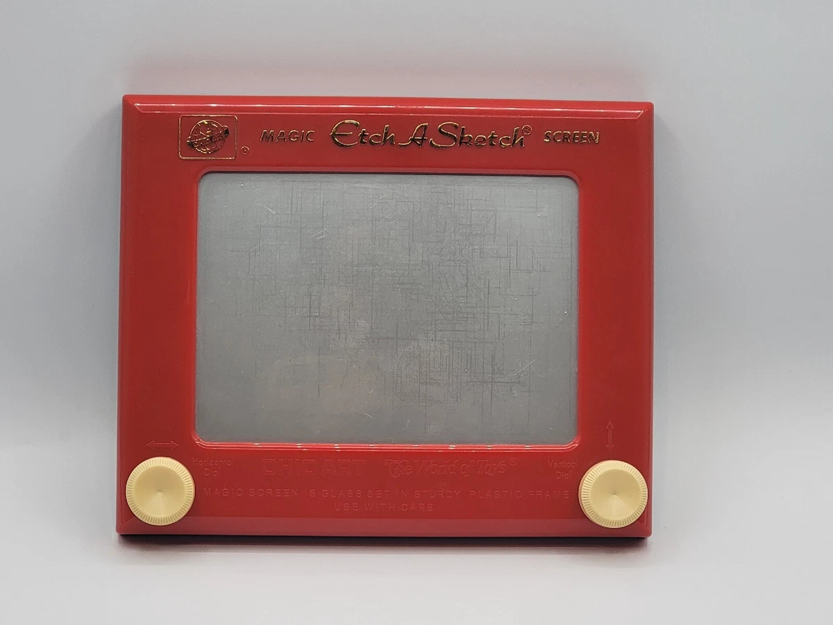 Vintage Etch-A-Sketch and other old-school toys from Ohio Arts