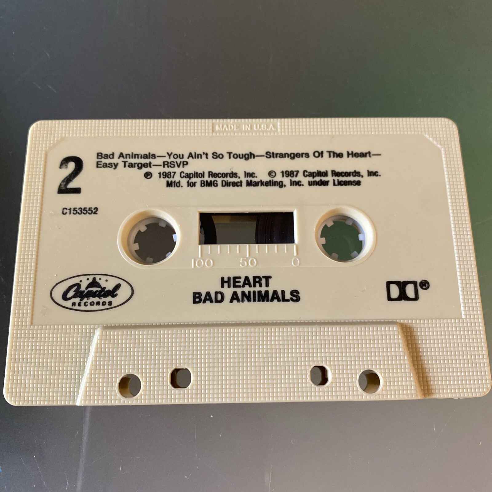 Heart 2 LOT: The Essential Heart 💽 & Bad Animals Cassette   VG   Fast 🚚 thumbnail 4