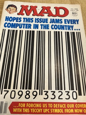 Mad Magazine No. 198 April 1978 Hopes This Issue Jams Evert Computer in Country