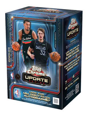 Topps Chrome Update NBA Value Box 2025/2026 OVP / Sealed