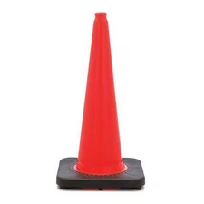 Traffic Cone, Pvc, Non-Reflective, 28 In Height, 10 Lb, Orange, Rs70045s