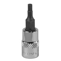 "Sealey Sechskant-Bit 3 Mm 1/4\"Sq Antrieb SBH001"