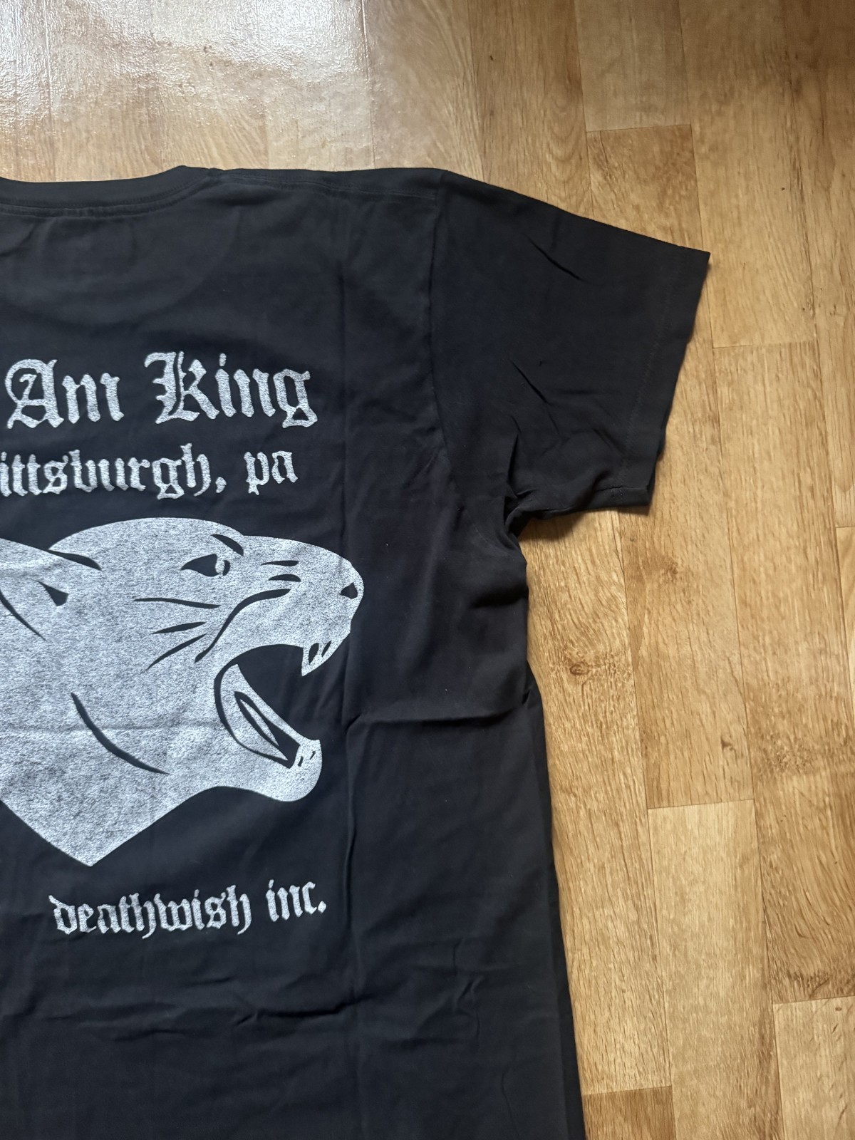 Vintage Code Orange I Am King Panther T-Shirt, L image 9