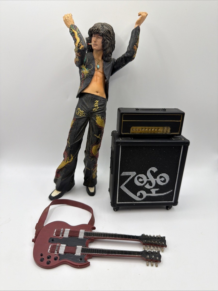 NECA Jimmy Page Led Zeppelin Zoso 7