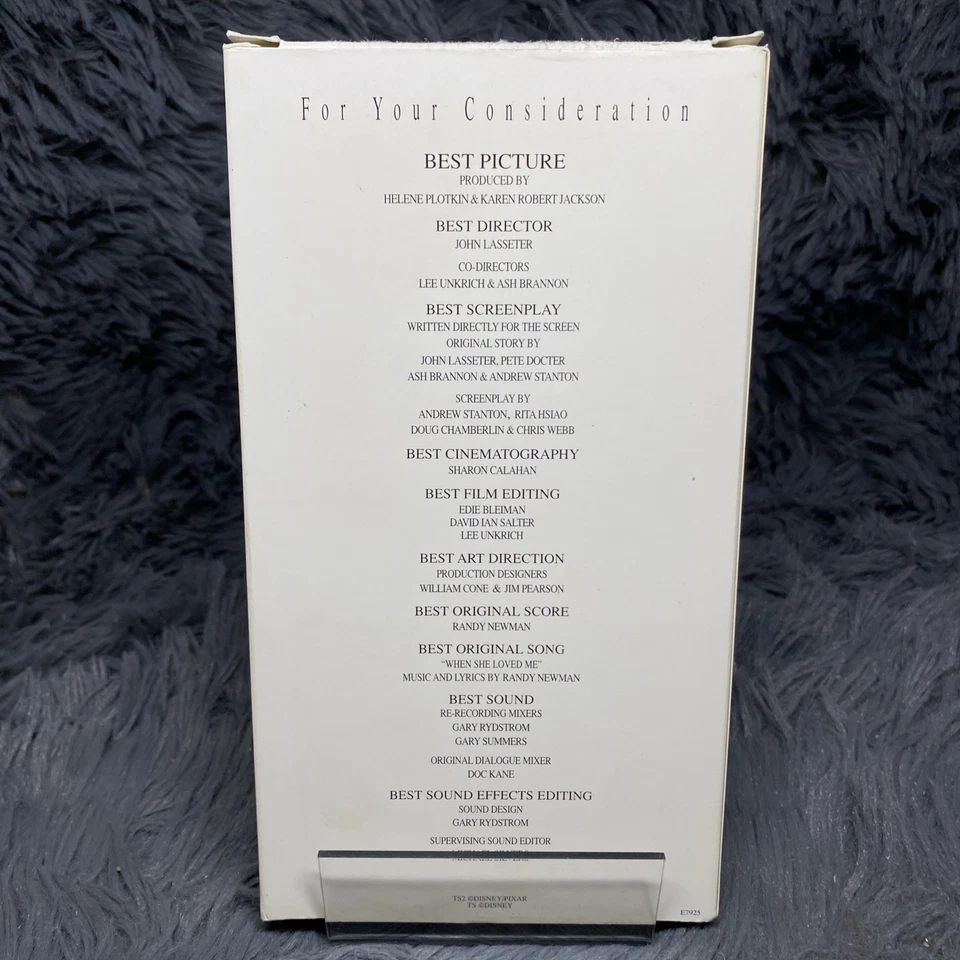 Toy Story 2 VHS Tape 1999 Academy Screener Animation FYC Promo RARE Release Film - Image 4 of 4