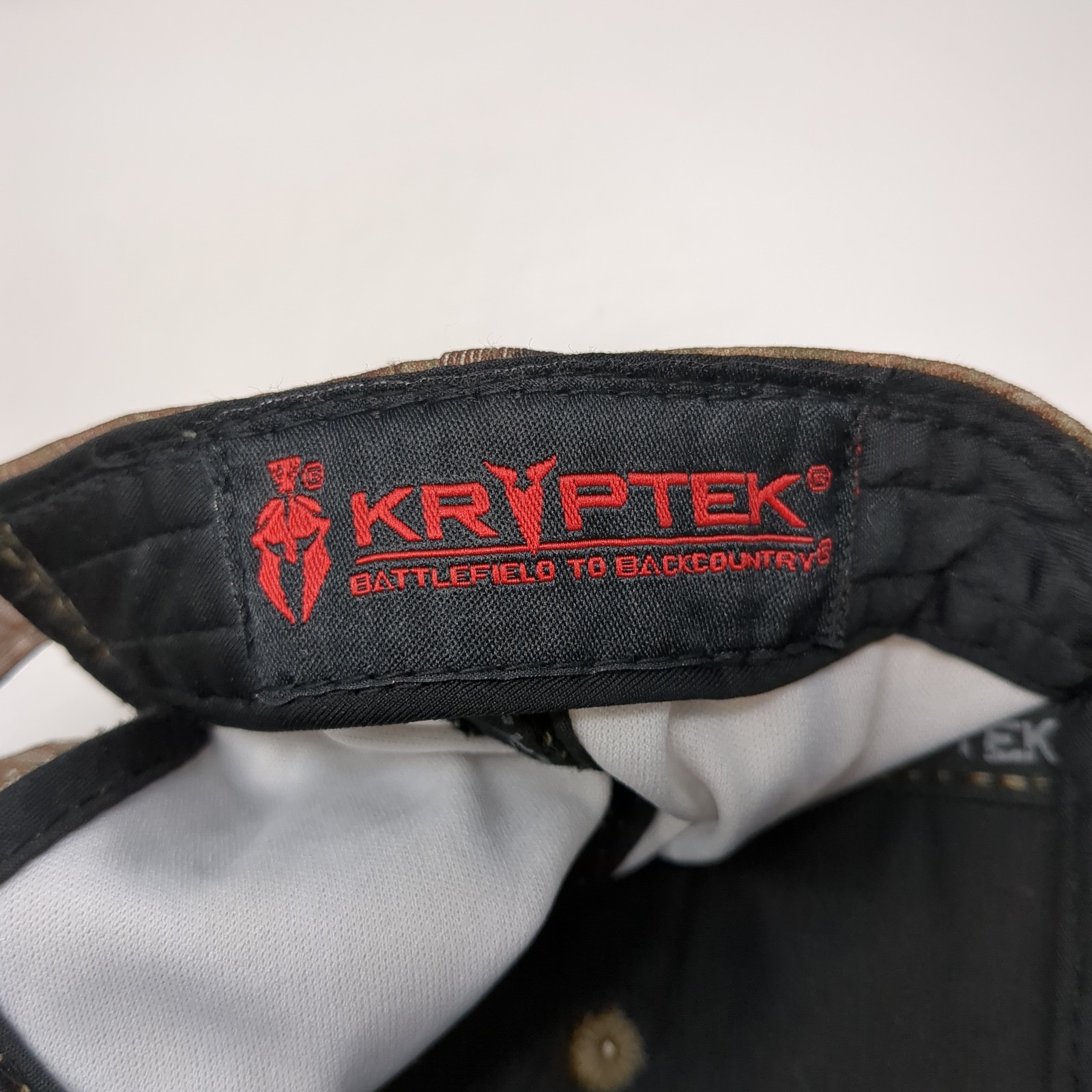 Kryptek Logo Patch Strapback Hat Multicolor Camo … - image 9
