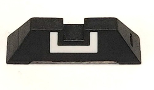 Glock Pistol OEM Sight 6.5mm  20,21,29,30,36,37 Fixed Rear Black Polymer