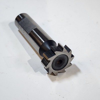 3/4'' Dia. 1/4'' Wide HsCo KeySeat Cutter 1/2'' Shank w/ Flat Grind Regrind Moon