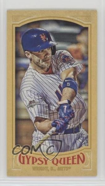 2016 Topps Gypsy Queen Mini Gold 24/50 David Wright #106 y6z
