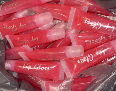 Lip Gloss Vegan homemade Tropical Punch Flavor 15ml FULL size Sheer Pink Tint