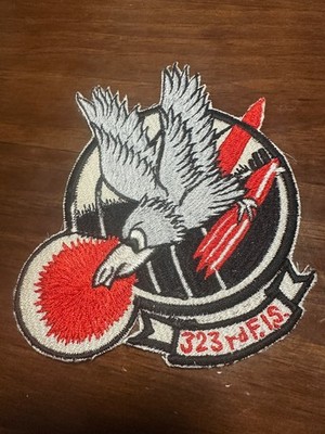 Vintage USAF 323rd Fighter Interceptor Squadron Patch