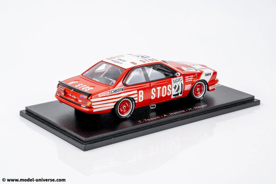 Spark - 1:43 BMW 635 CSI Nº21 Ganador 24h Spa 1983 Tassin, Heyer, Hahne - Res... Foto 4 de 4