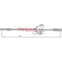 Metzger 10.818 Seilzug Feststellbremse FüR Volvo 940 740 960 760 744 745 704