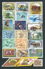 1 ) MONGOLIA 1970/90 : ALBUM PAGE WITH DIFFERENT COMMEMORATIVE STAMPS USED