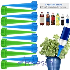 12 Packs Plant Self Watering Spikes Automatic Waterer Devices Bottle Irrigation