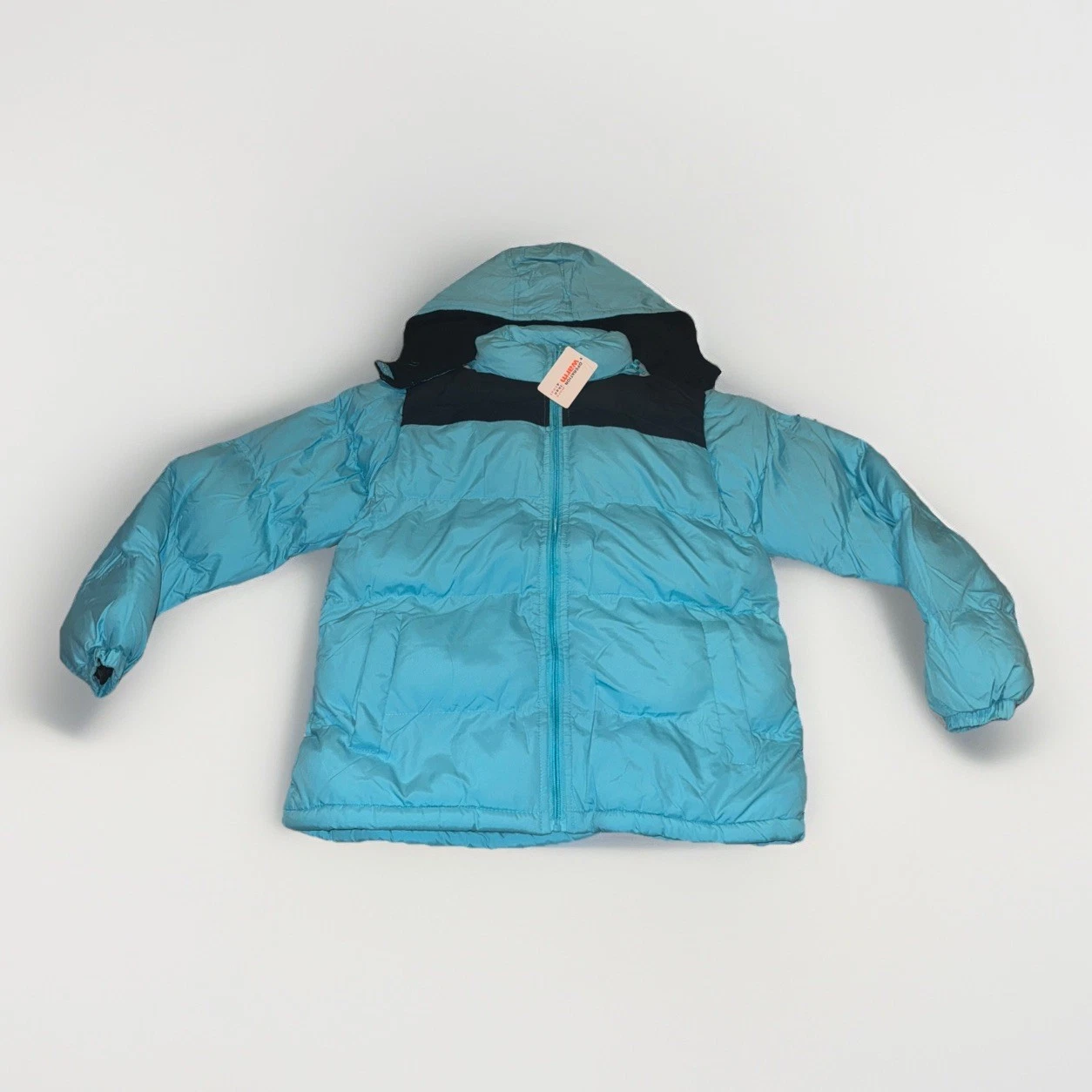 NWT Operation Warm Jacket Coat Mens Small Blue Full Zip W/ Removeable Zip Hood