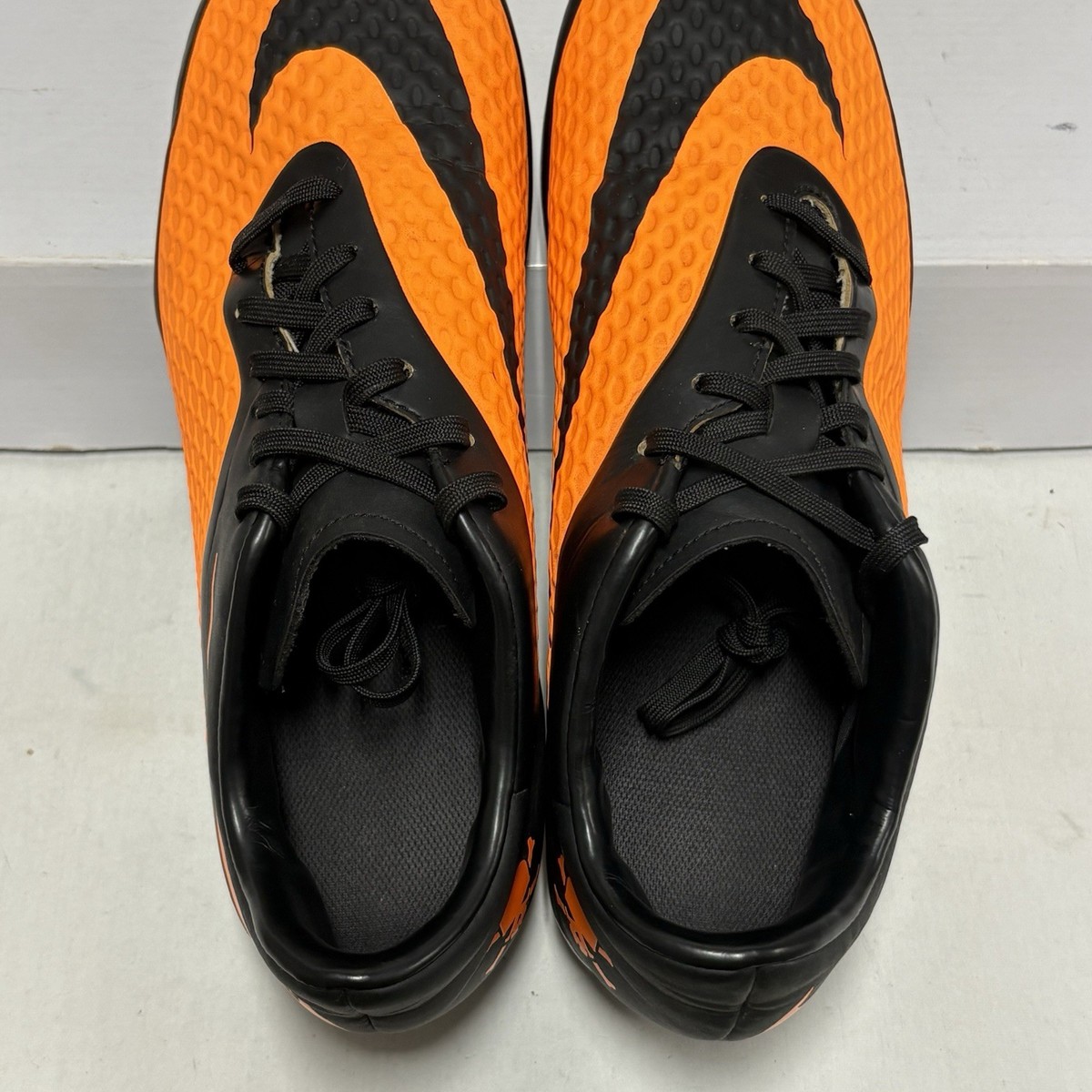 Nike Hypervenom Phelon FG Orange Black - Men's 8 - 599730-008 | eBay