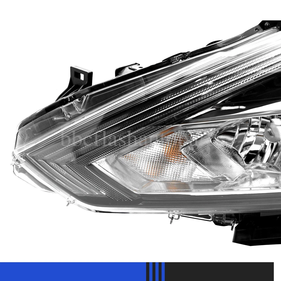 Faro halógeno sin carcasa LED cromado apto para Nissan Altima 2016-2018 Foto 3 de 4