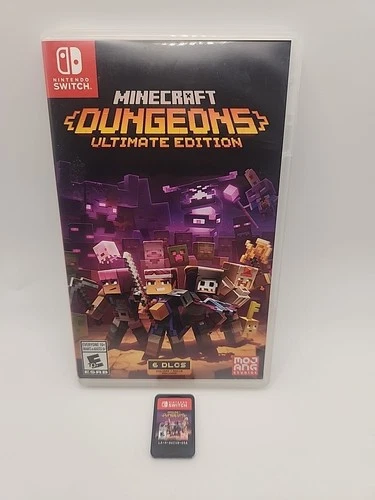 Minecraft Dungeons Ultimate Edition - Nintendo Switch CIB Tested