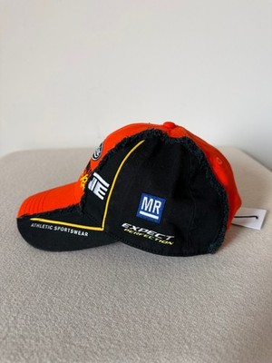 Martine Rose Collage Hat - Black Orange - NEW | eBay