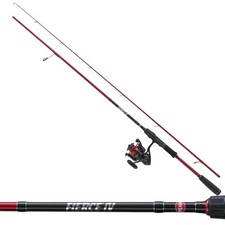 PENN Canna da Pesca in Acqua Salata-Reel Spinning Combo FIERCE IV Labrax 15-4...