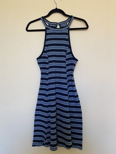 Hollister Dress Large Ribbed Halter 