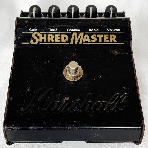 Marshall Shred Master 1990s Vintage Distortion Guitar pedal Made in England