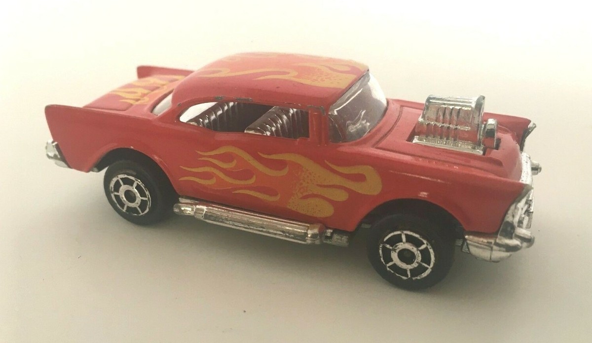 【超レア】 MajoRETTE 1957 シェビー Majorette #223 '57 Chevy Hot Rod Light Blue 