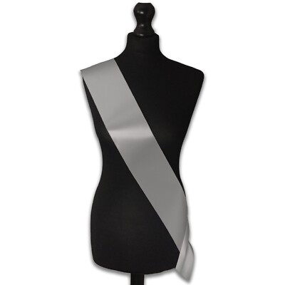 Black Personalised Sash - Personalised Celebrations