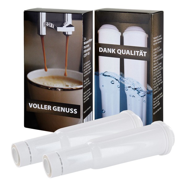10X Filtronix® Wasserfilter Ersetzen Jura White 60209 Filterpatrone (5,45€/1Stk)-image