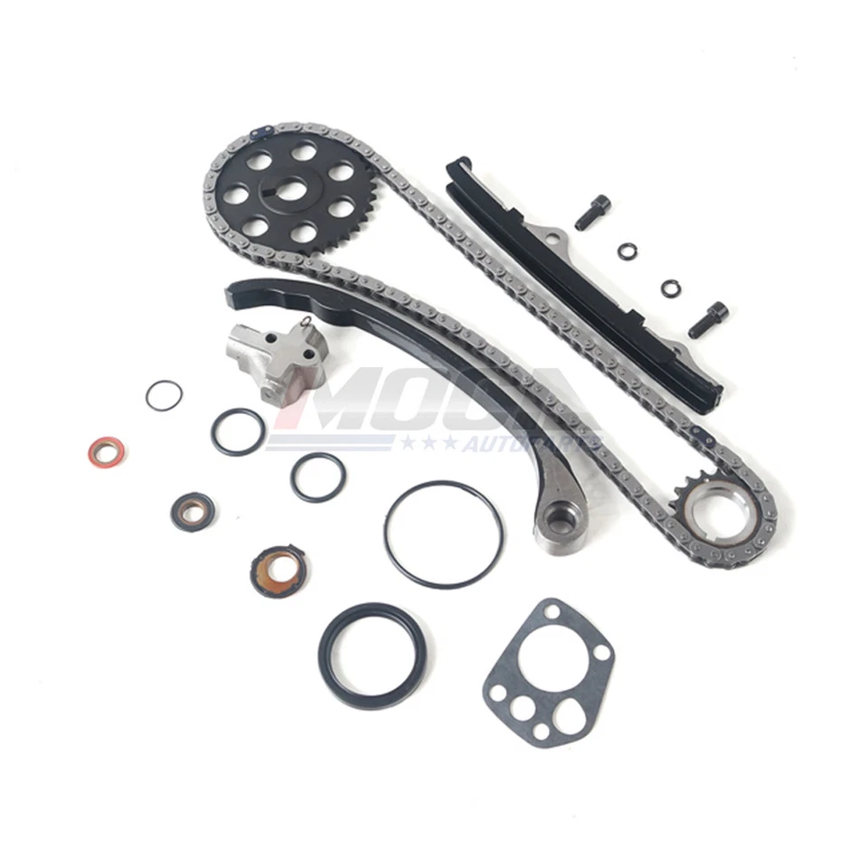 Timing Chain+Oil Pump+Water Pump Kit for 1989-1997 Nissan Pickup D21 240SX 2.4L - Image 2 of 4