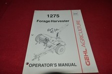 Gehl 1275 Gef&uuml;tterter Ernte Operator Teile Manuelle Mfpa