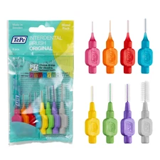 TePe Original Interdental Brushes Mixed Pack, 8 pk- 0.4 to1.3 mm