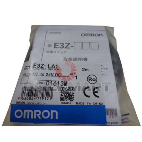 New OMRON Diffuse-Reflective Photoelectric Switch Sensor 2M E3Z-L61 - Photo 1 sur 1