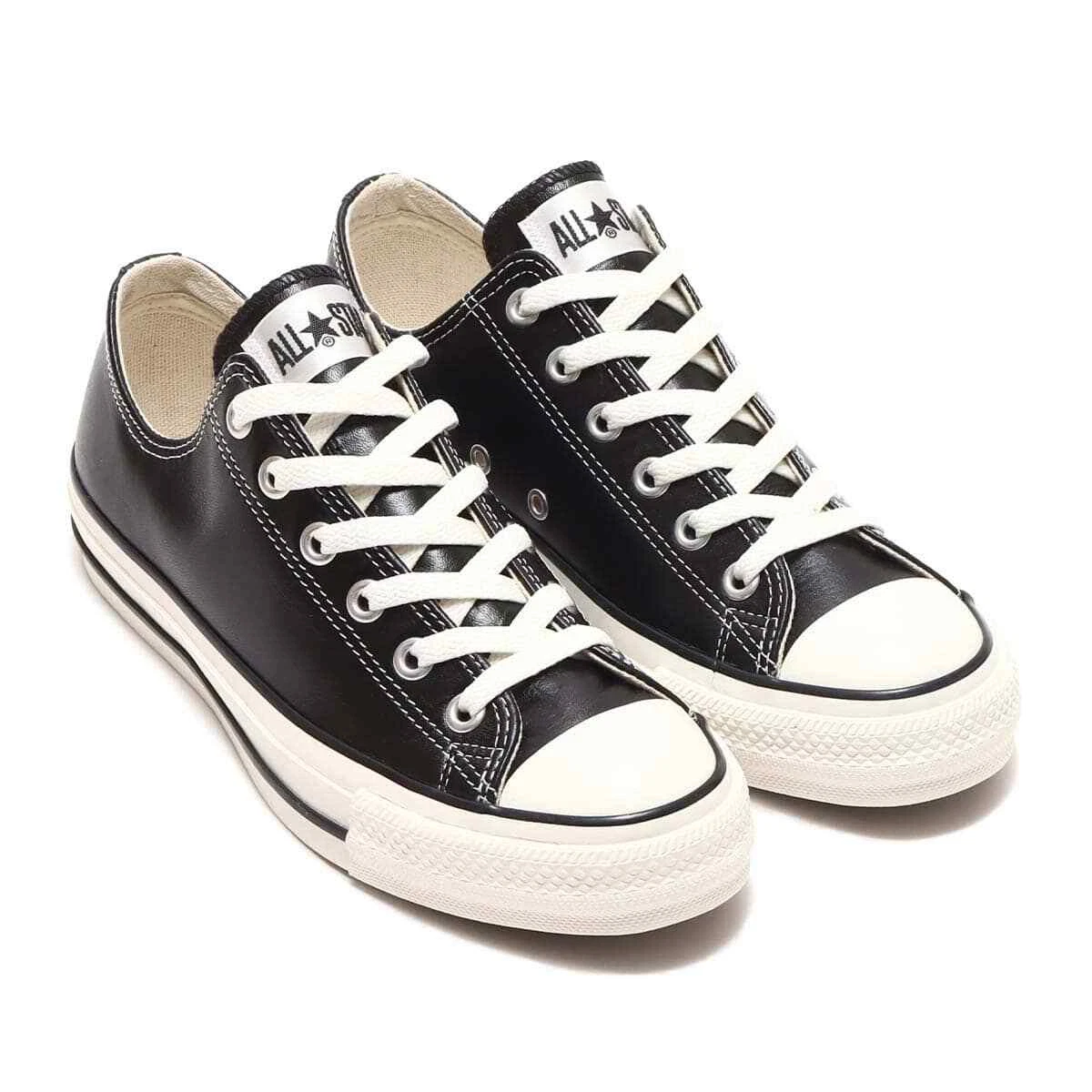Converse All Star Olive Green Leather Ox Color Black 31309190 Sneaker Men Us11.5
