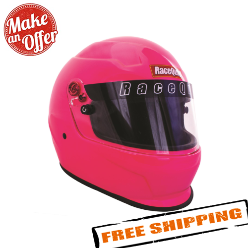 RaceQuip 276885 Gloss Hot Pink Large Size PRO20 Helmet