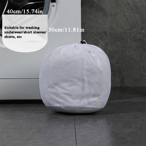 Dicker Netzbeutel 3D-Wäschesack Wiederverwendbare Tasche Mit Kordelzu K - Bild 13 von 20