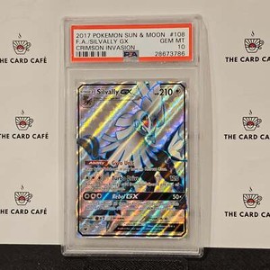 Silvally GX - Crimson Invasion - 108/111 - PSA 10