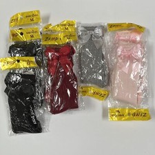 Childs Socks Size Medium Lot of 7 Pair Knee High Winter Gray Black Red Pink Bows
