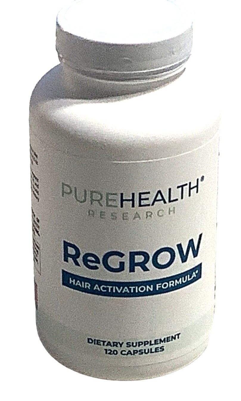 Purehealth Research ReGrow Hair Activation Formula 120 Capsules 02/2025