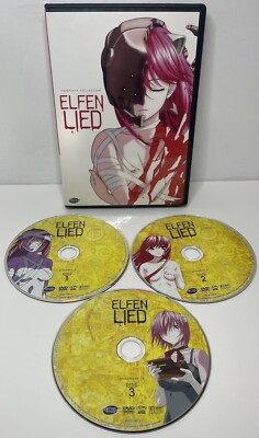 Elfen Died Complete Collection (Dvd, 2006 Anime TV Series, Lynn Okamoto) Cad