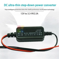 DC-DC 12V to DC3.3-9V 2.5A Converter Step-down Converter DC Power Supply Module
